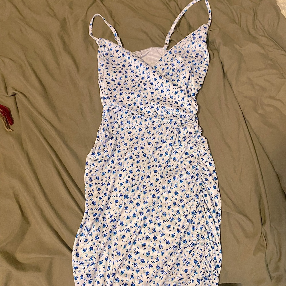 Cute white floral summer/spring dress